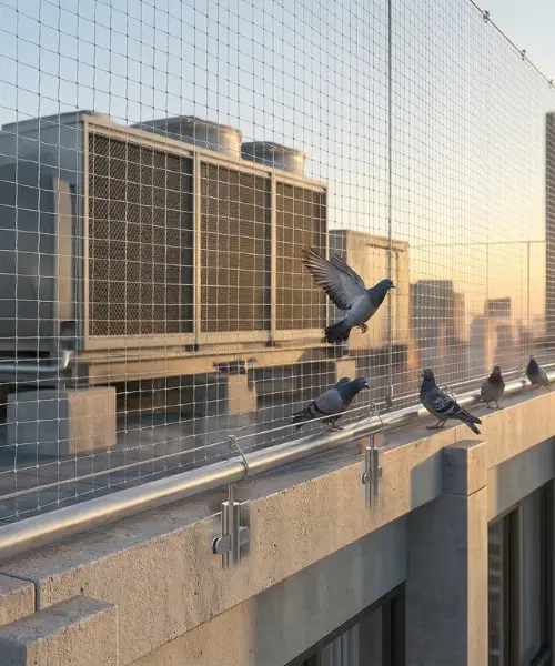 on time safety net service company delhi ncr most trusted safety net company bird net service page image two